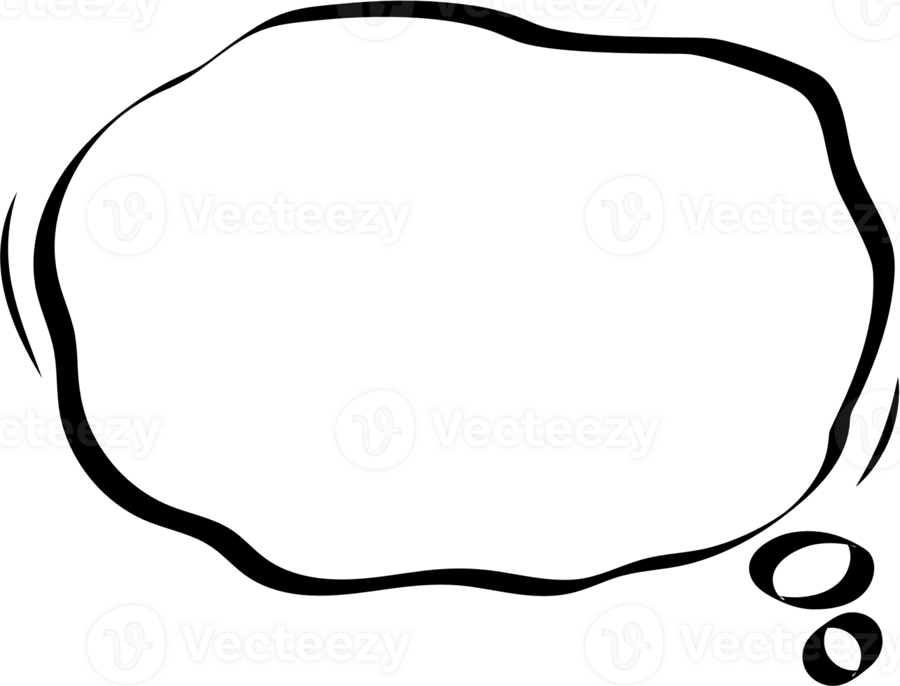 Black and white color speech bubble balloon, icon sticker memo keyword planner text box banner, flat png transparent element design