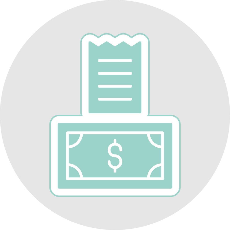 Payment Glyph Multicolor Sticker Icon vector