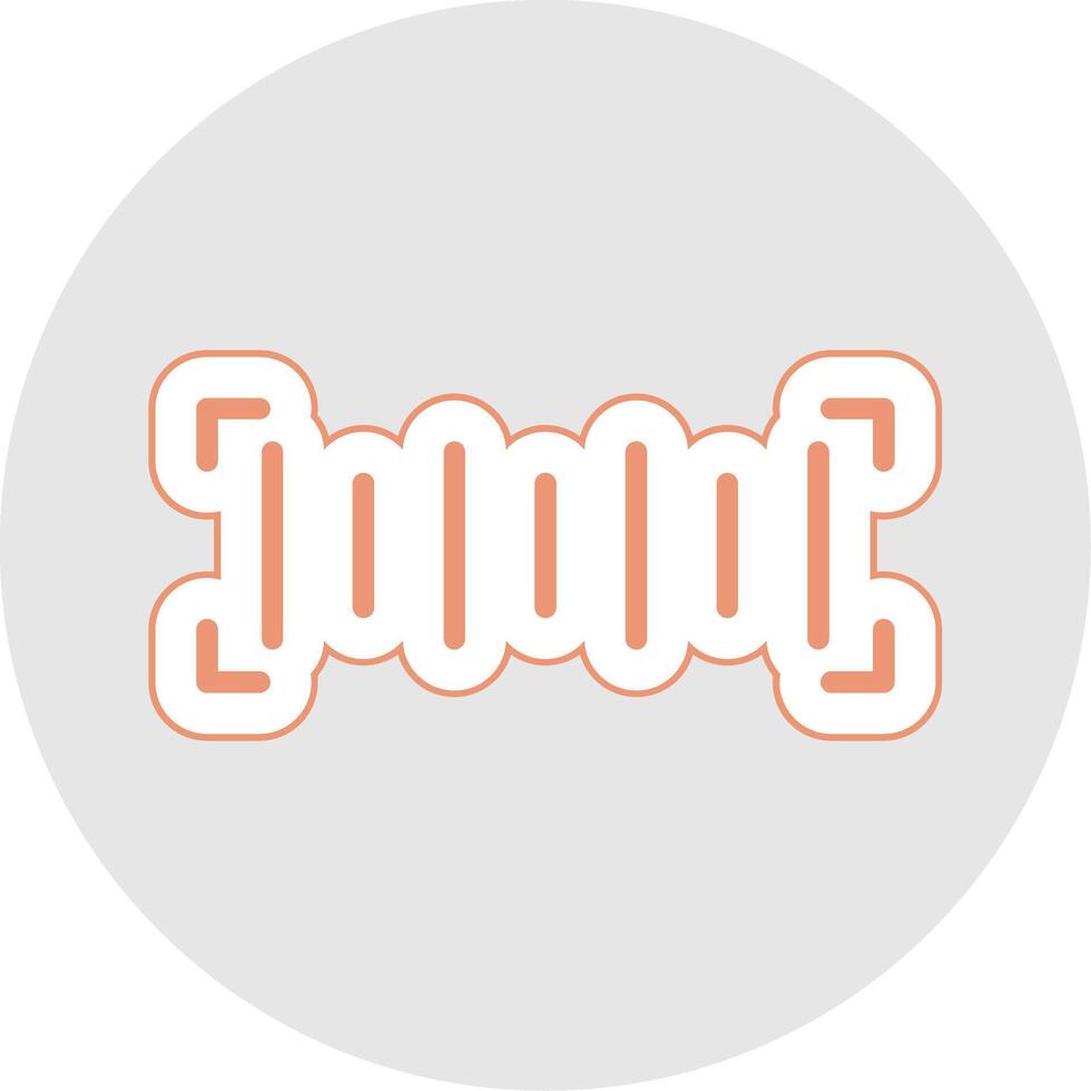 Bar Code Glyph Multicolor Sticker Icon vector