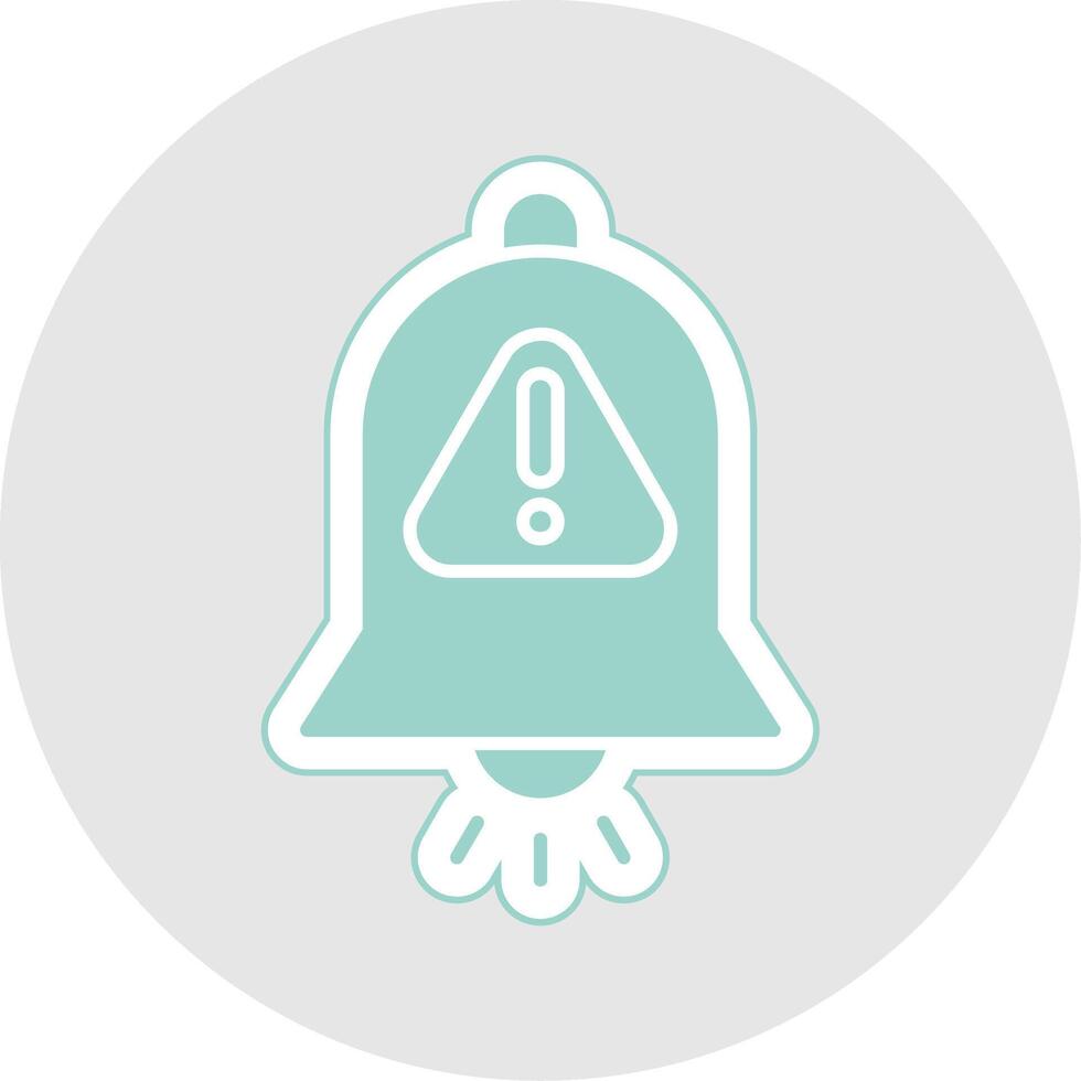 Interruption Glyph Multicolor Sticker Icon vector