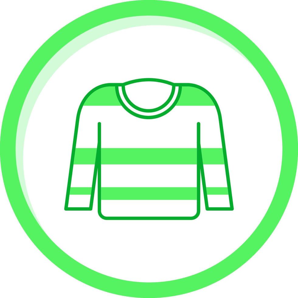 Jumper Green mix Icon vector