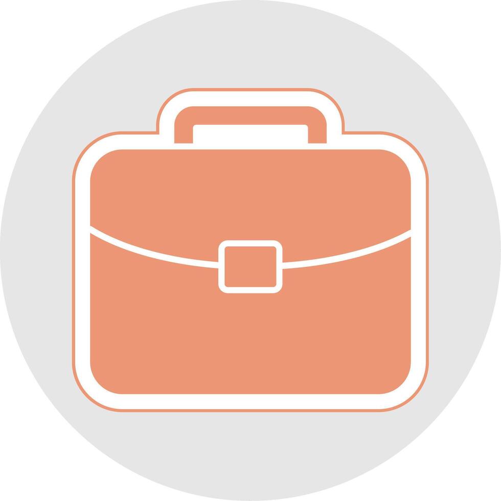 Brief Glyph Multicolor Sticker Icon vector