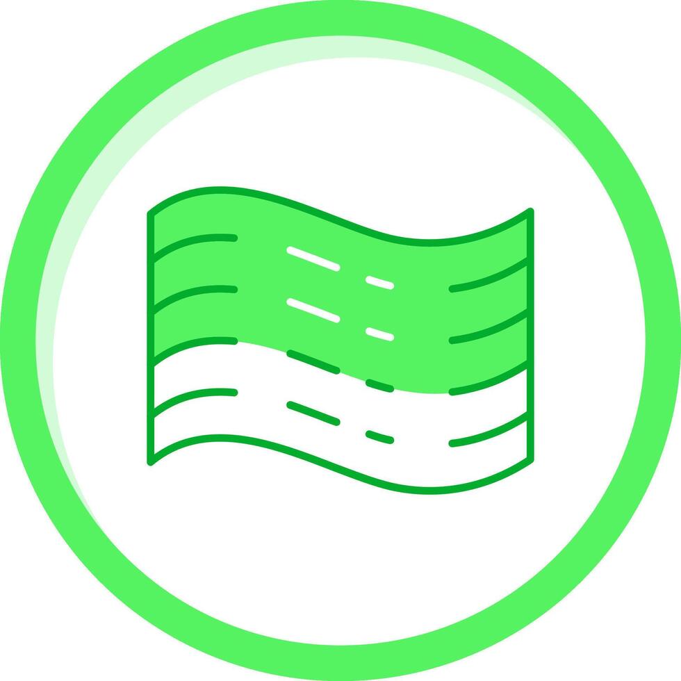 Haze Green mix Icon vector