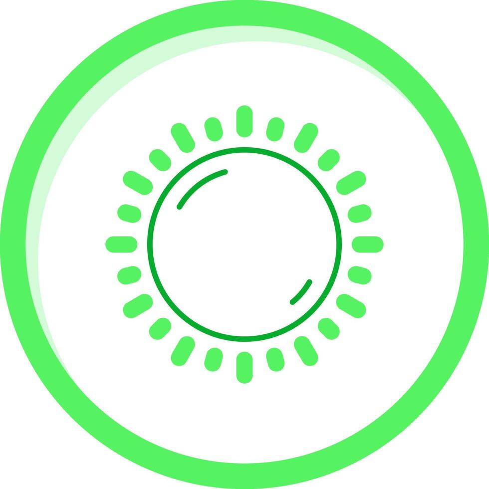 Sunny Green mix Icon vector