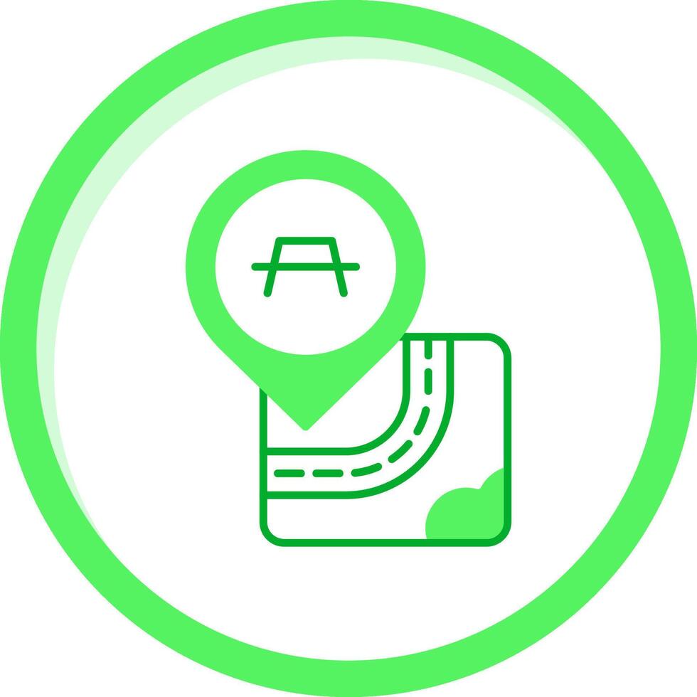 Picnic Green mix Icon vector