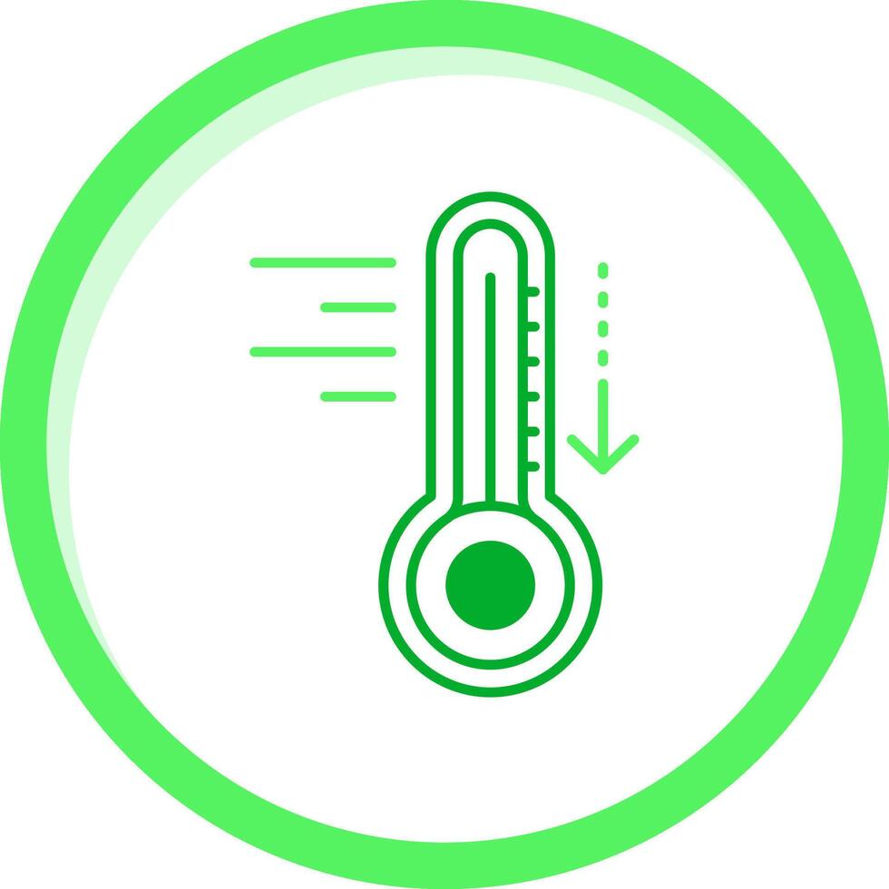 Cold Green mix Icon vector