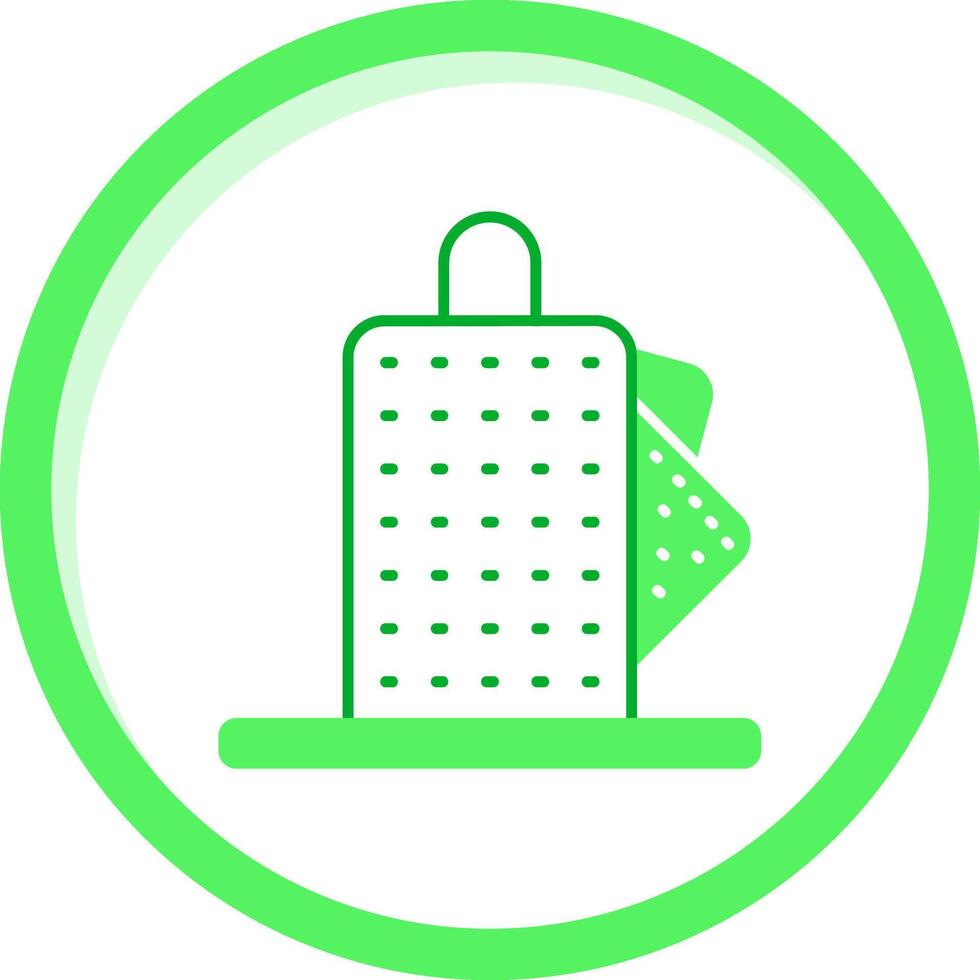 Kitchen Roll Green mix Icon vector