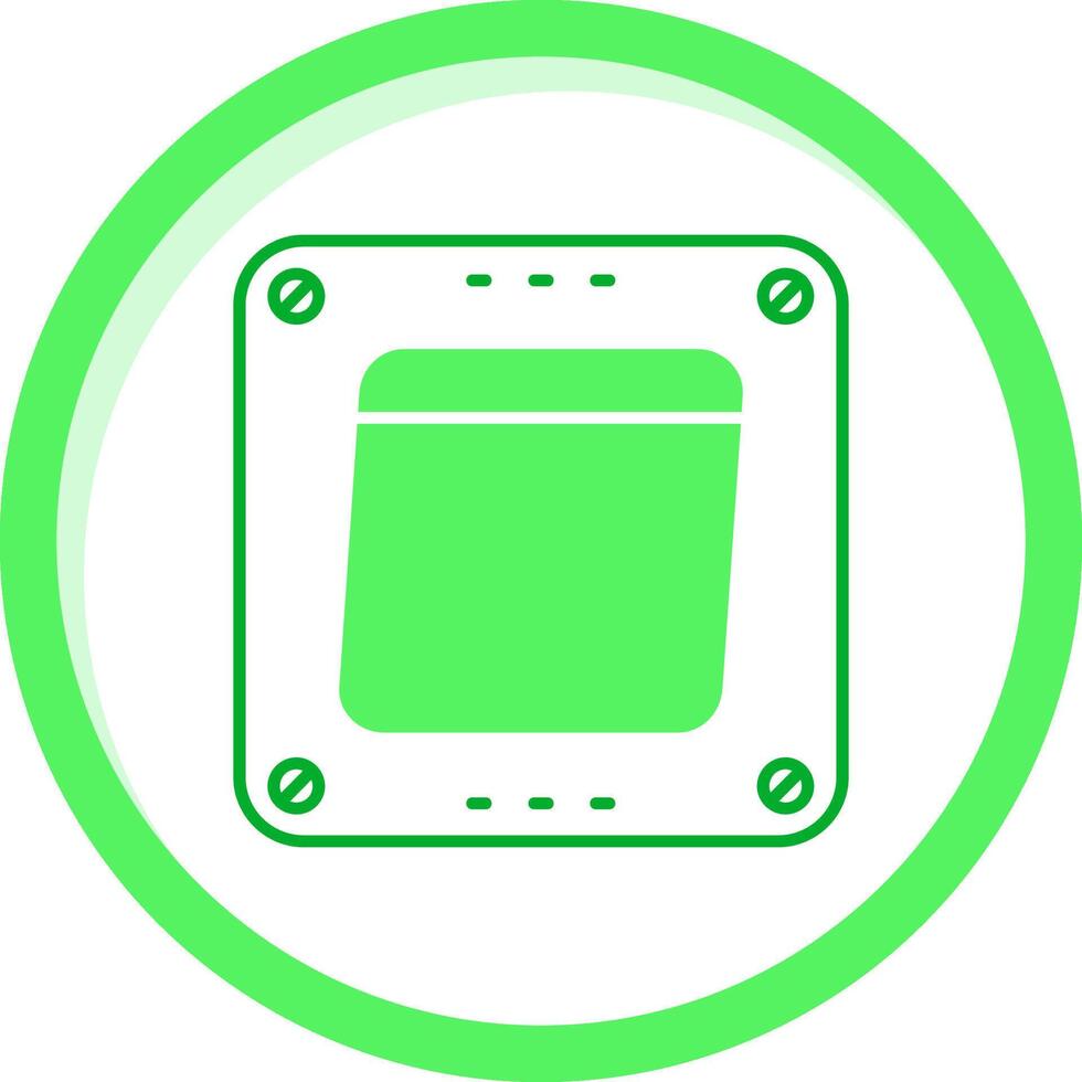 Swtich Green mix Icon vector
