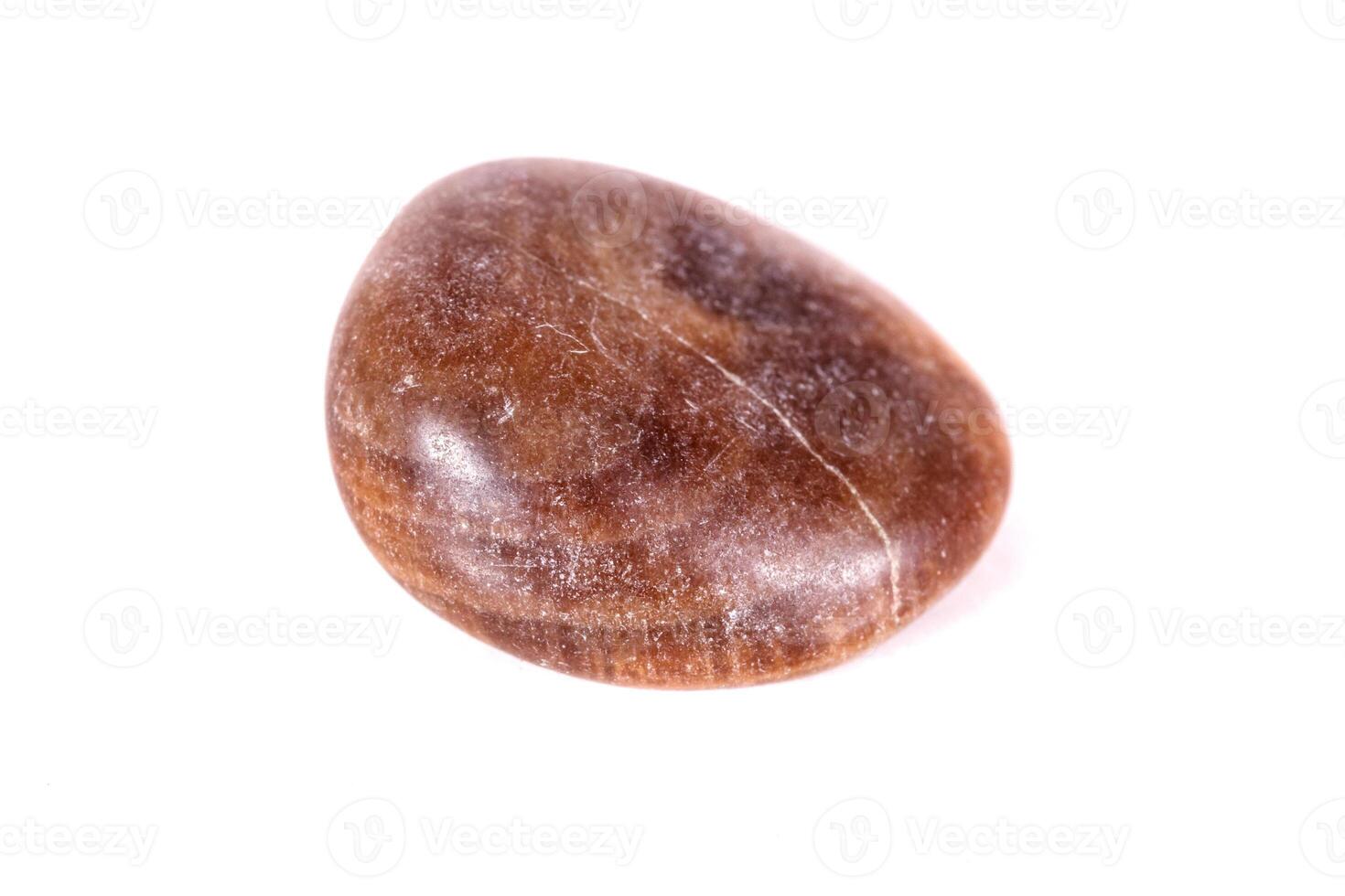Macro mineral stone jasper on a white background photo