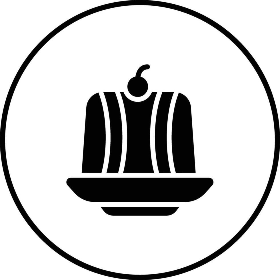 Pudding Vector Icon
