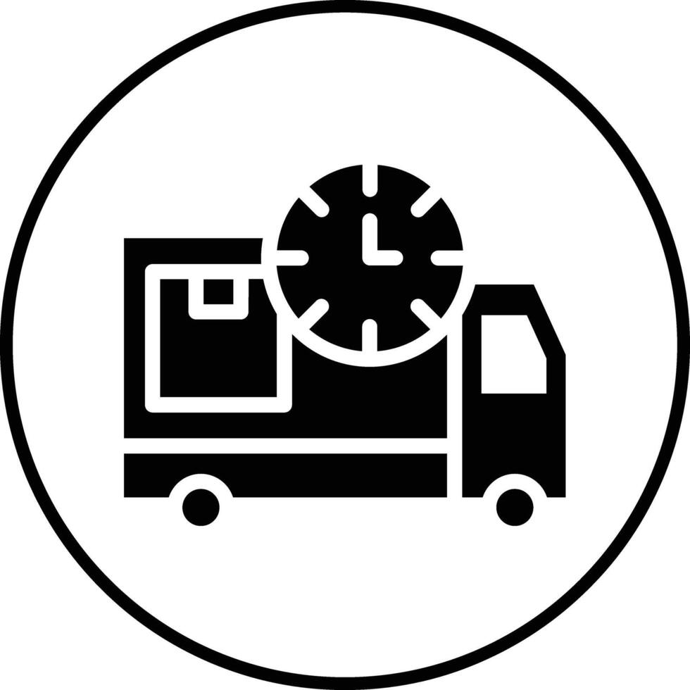 Delivery Time Vector Icon