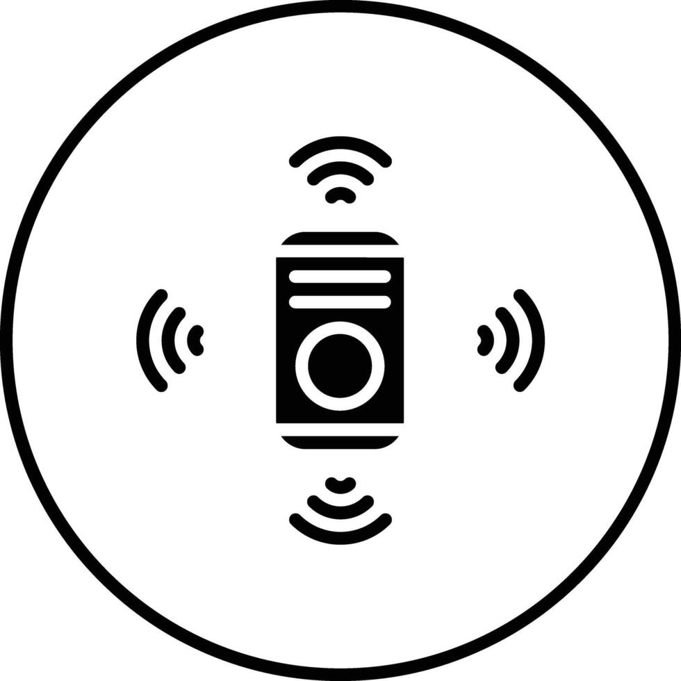 Motion Sensor Vector Icon