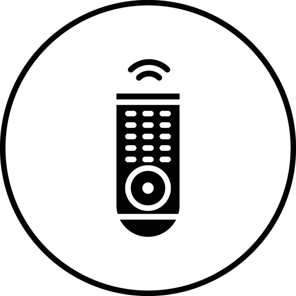 Smart Remote Control Vector Icon