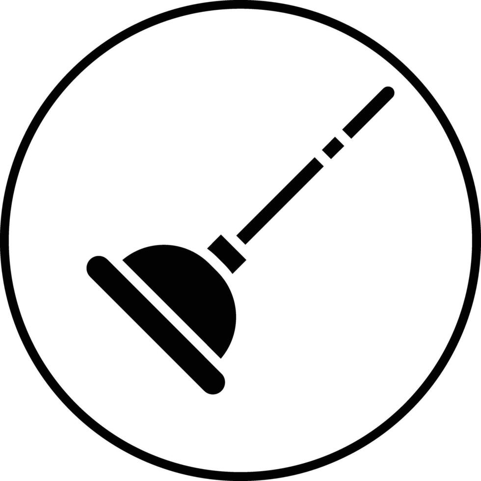 Plunger Vector Icon