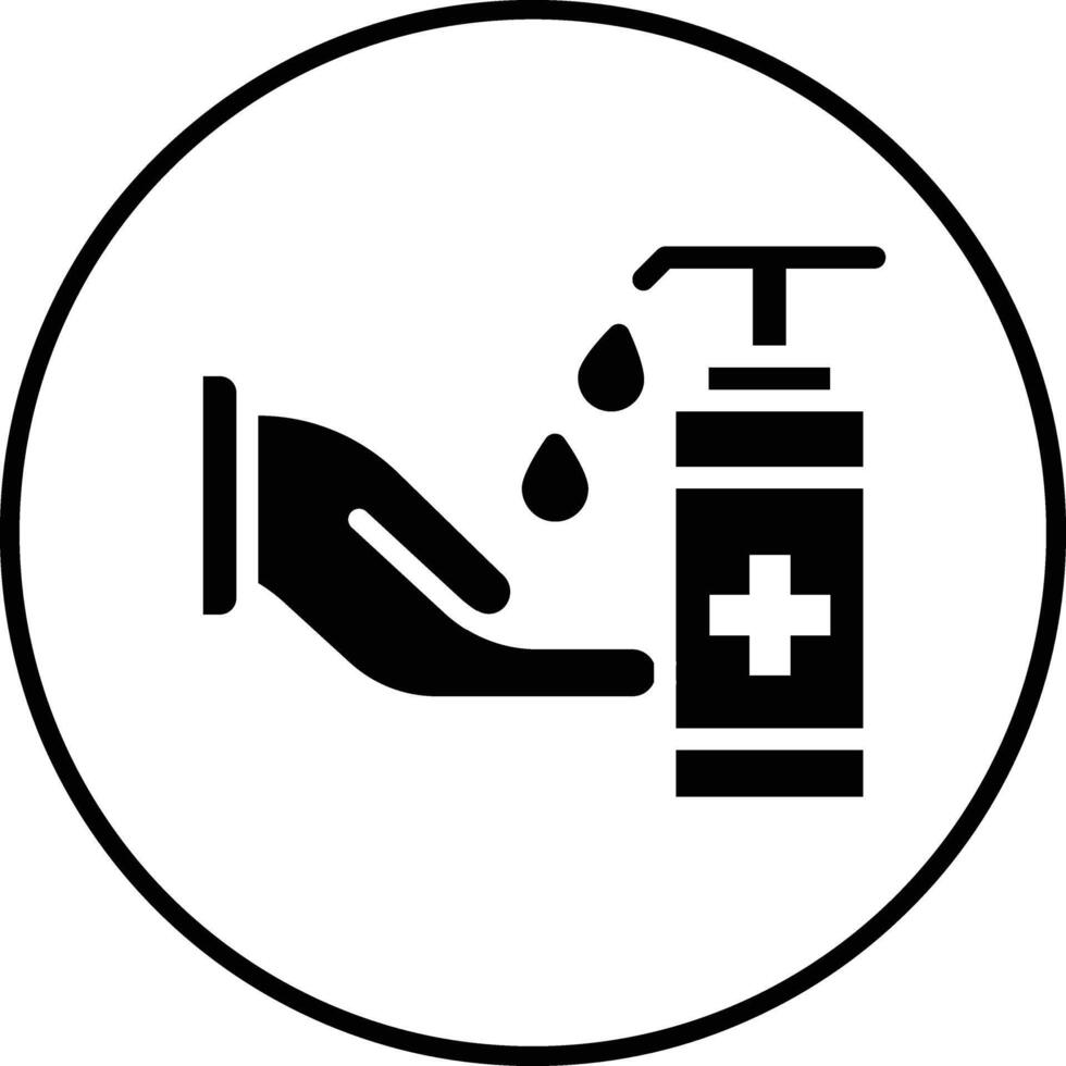 Hand Sanitizer Vector Icon