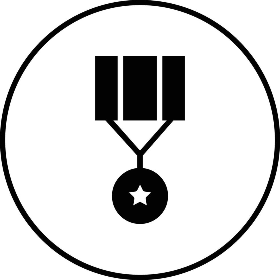 Army Medal Vector Icon