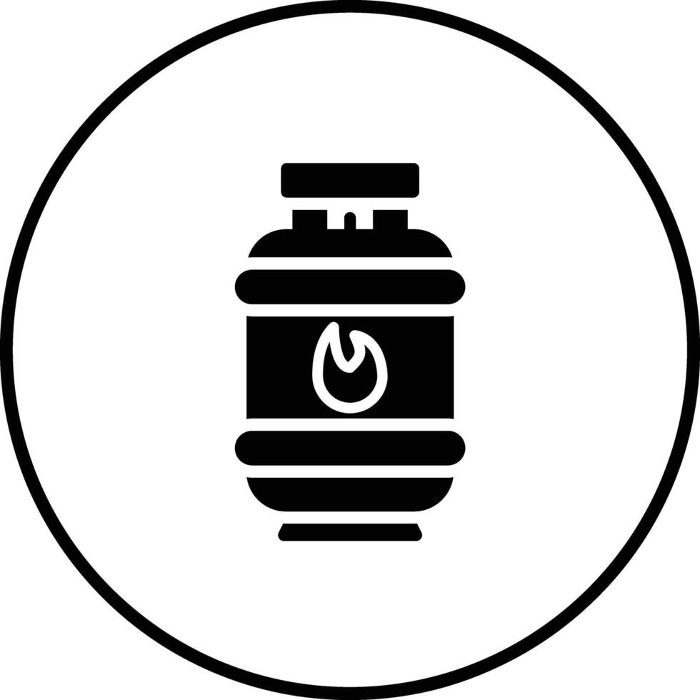 Gas Cylinders Vector Icon