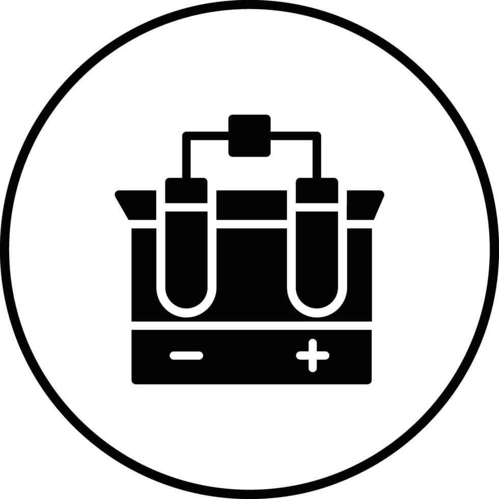 Electrolysis Vector Icon