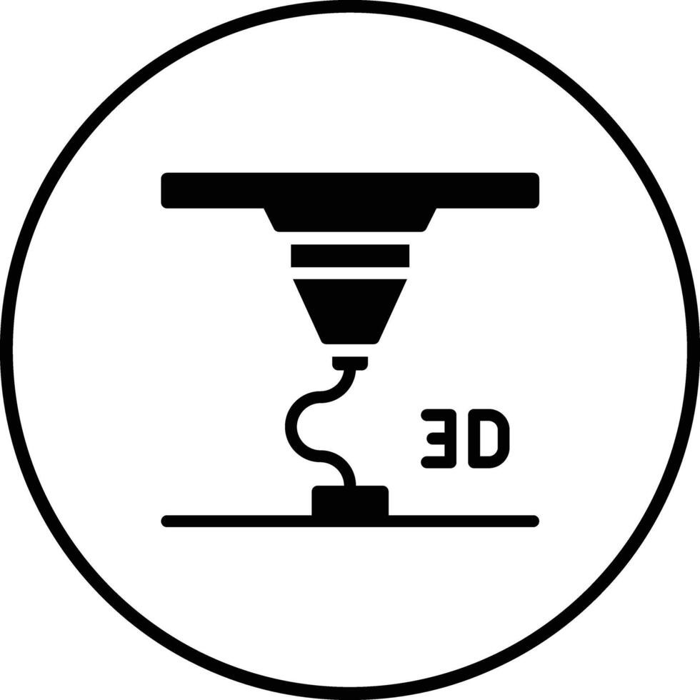 Engineering Printer Vector Icon