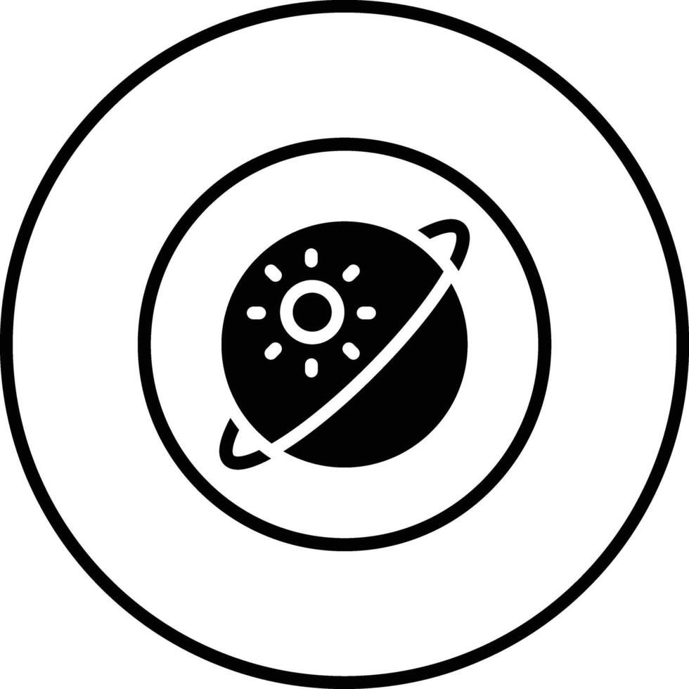 supernova vector icono