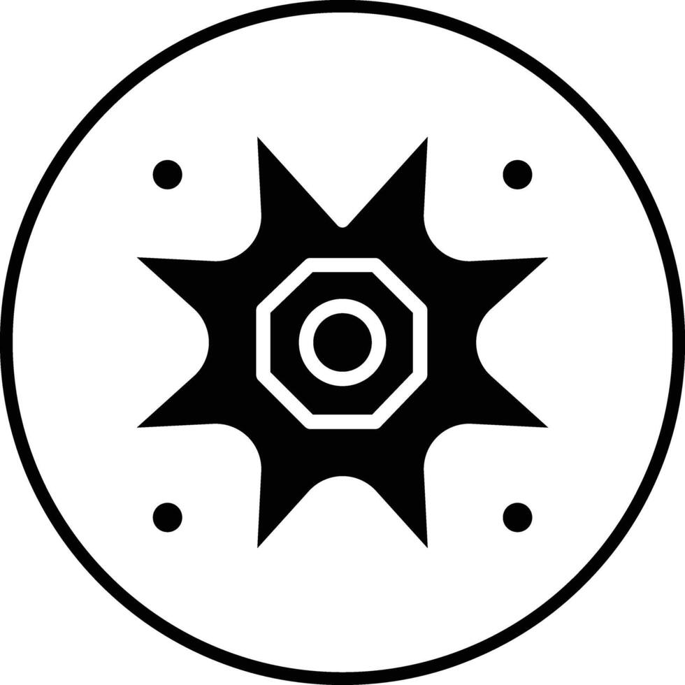 supernova vector icono