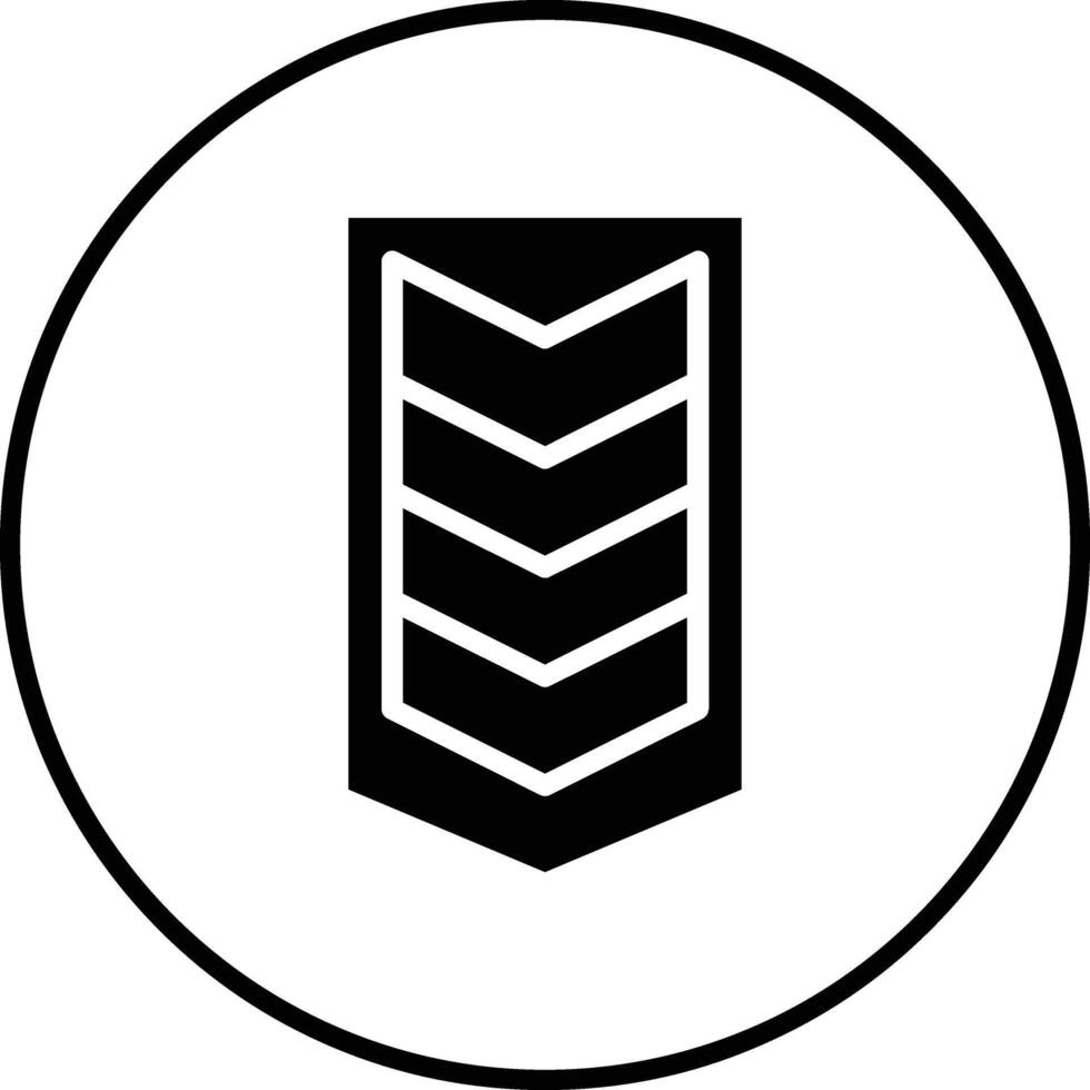 Army Chevron Vector Icon