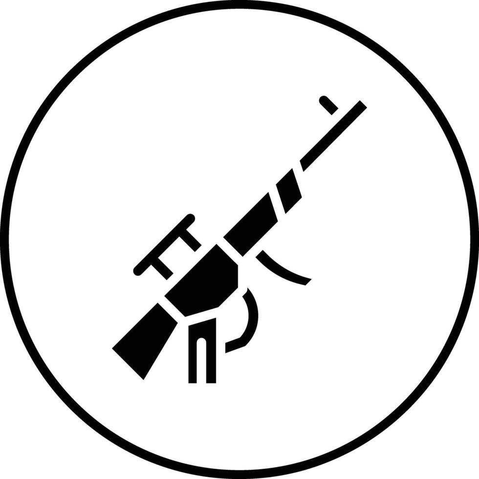 Ejército pistola vector icono