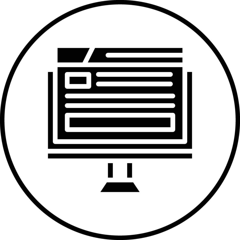 Website Vector Icon