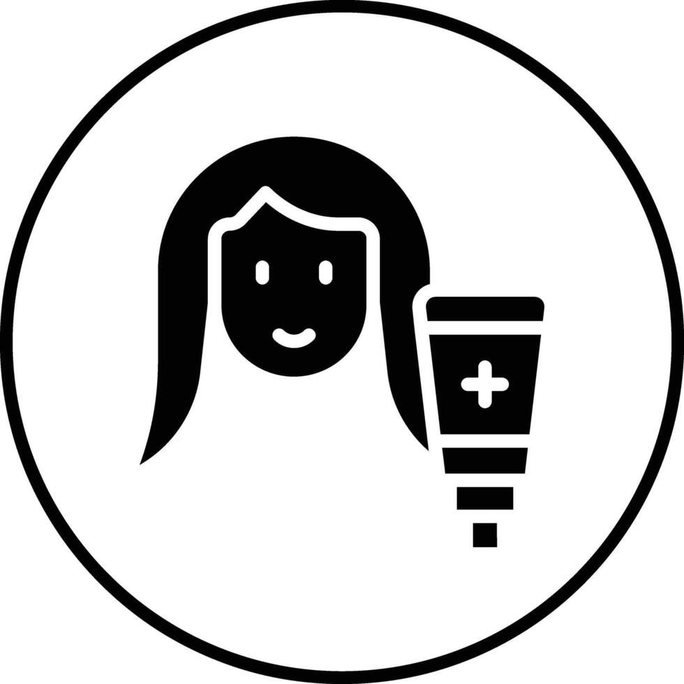 Hair Treatment Vector Icon