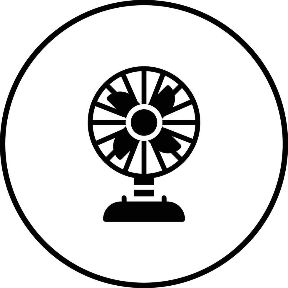 Stand Fan Vector Icon