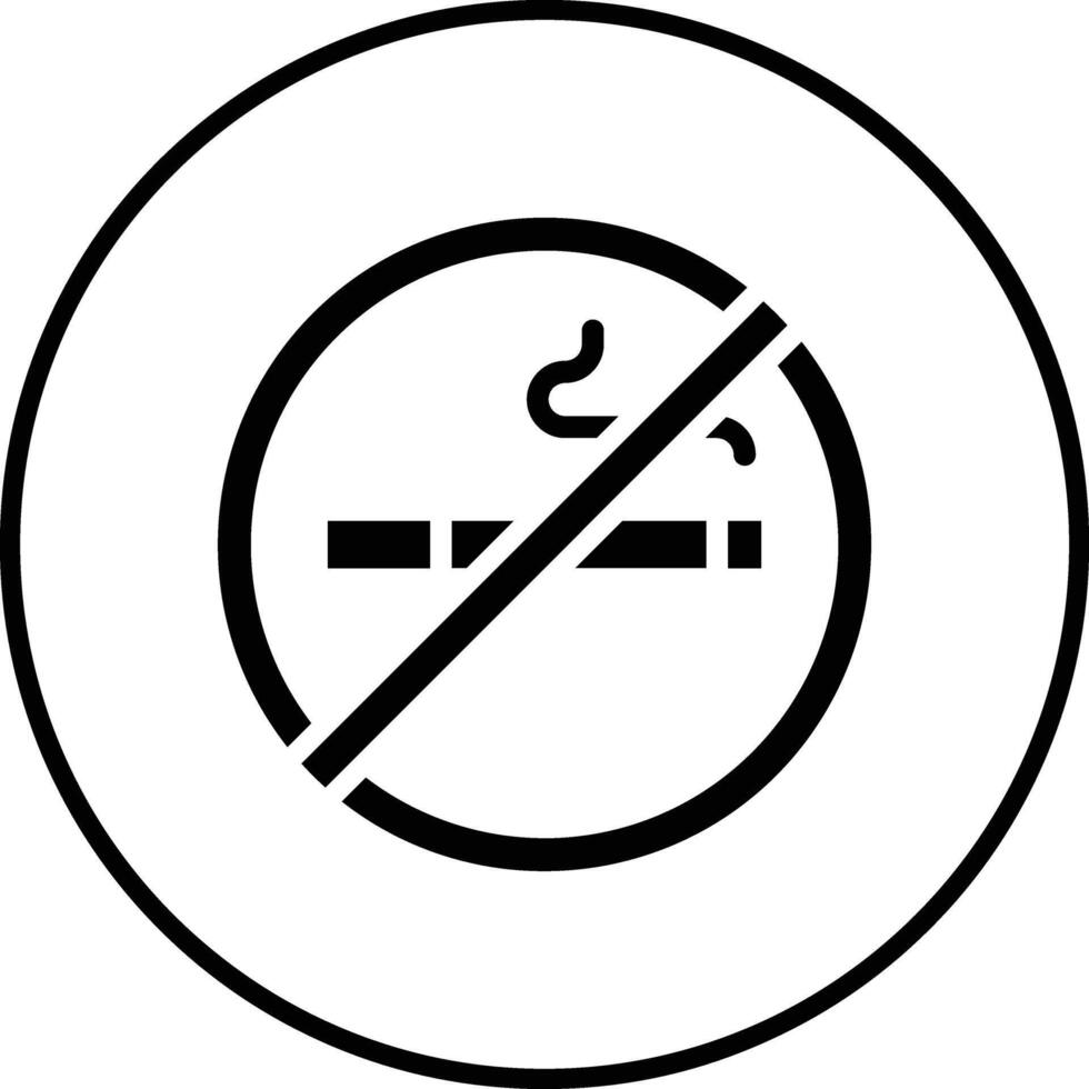 No Smoking Vector Icon