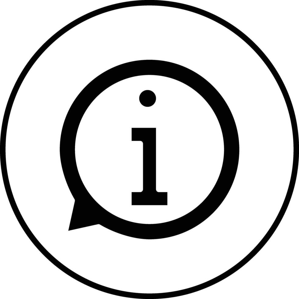 Information Vector Icon