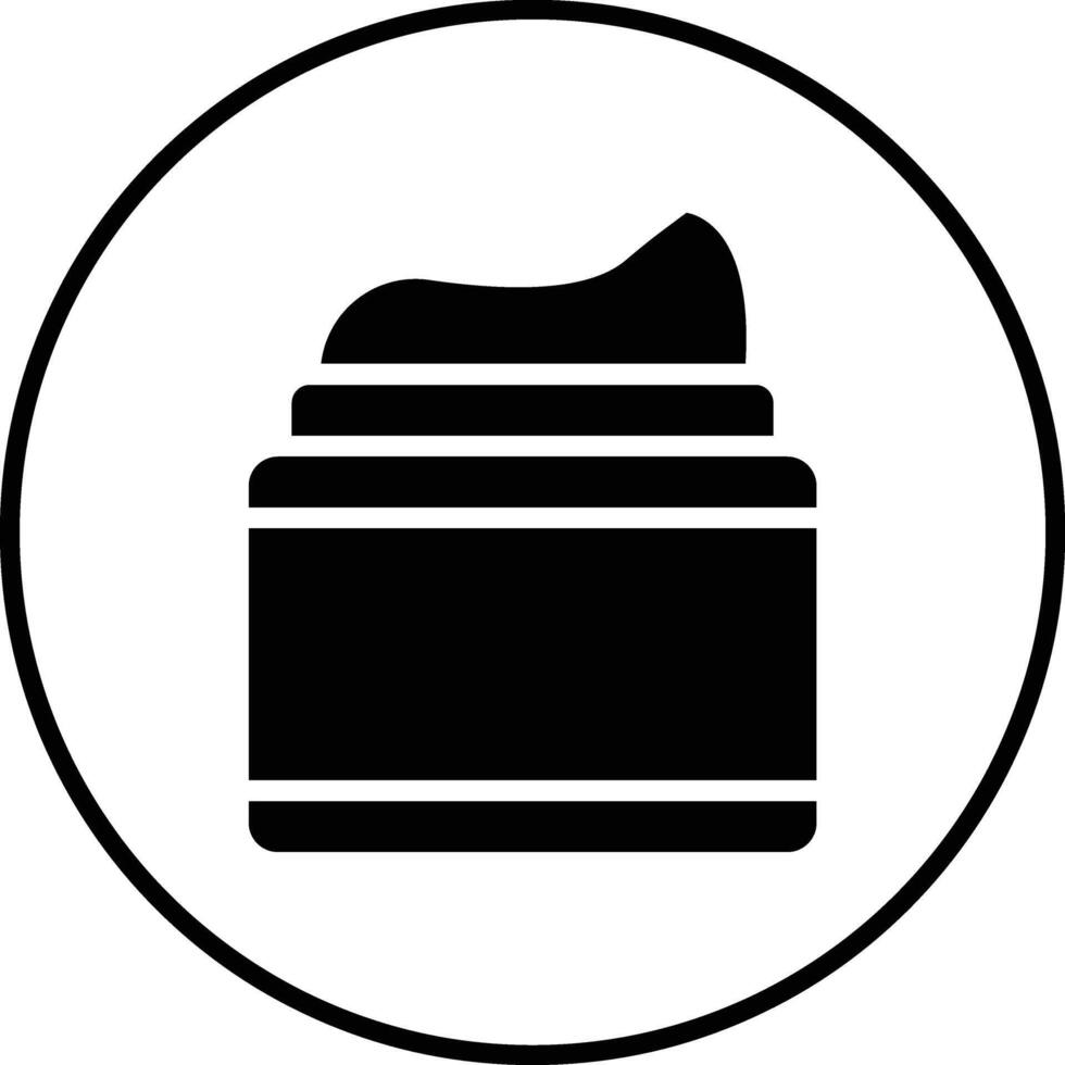 Cream Vector Icon