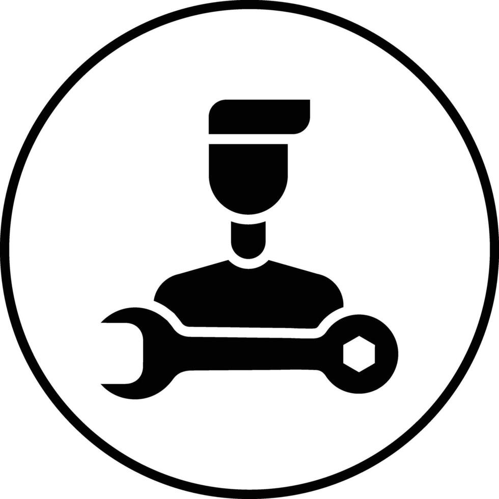 Mechanic Vector Icon