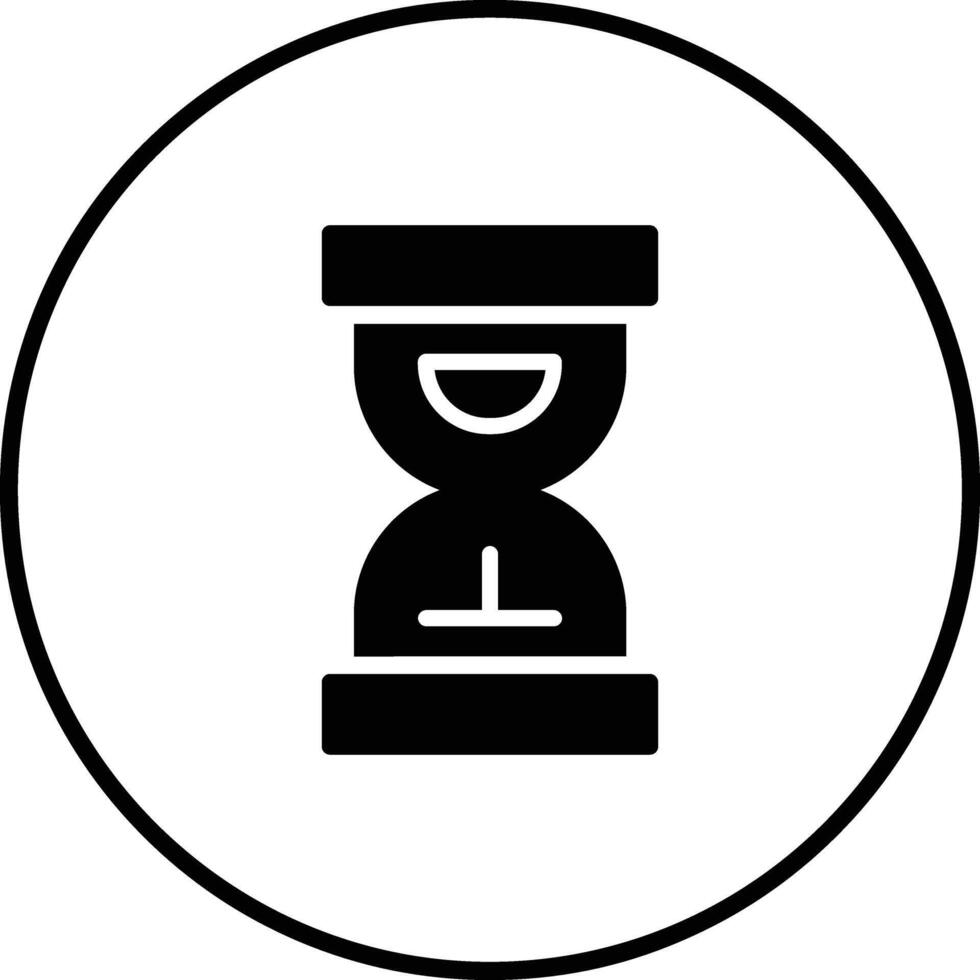 icono de vector de reloj de arena