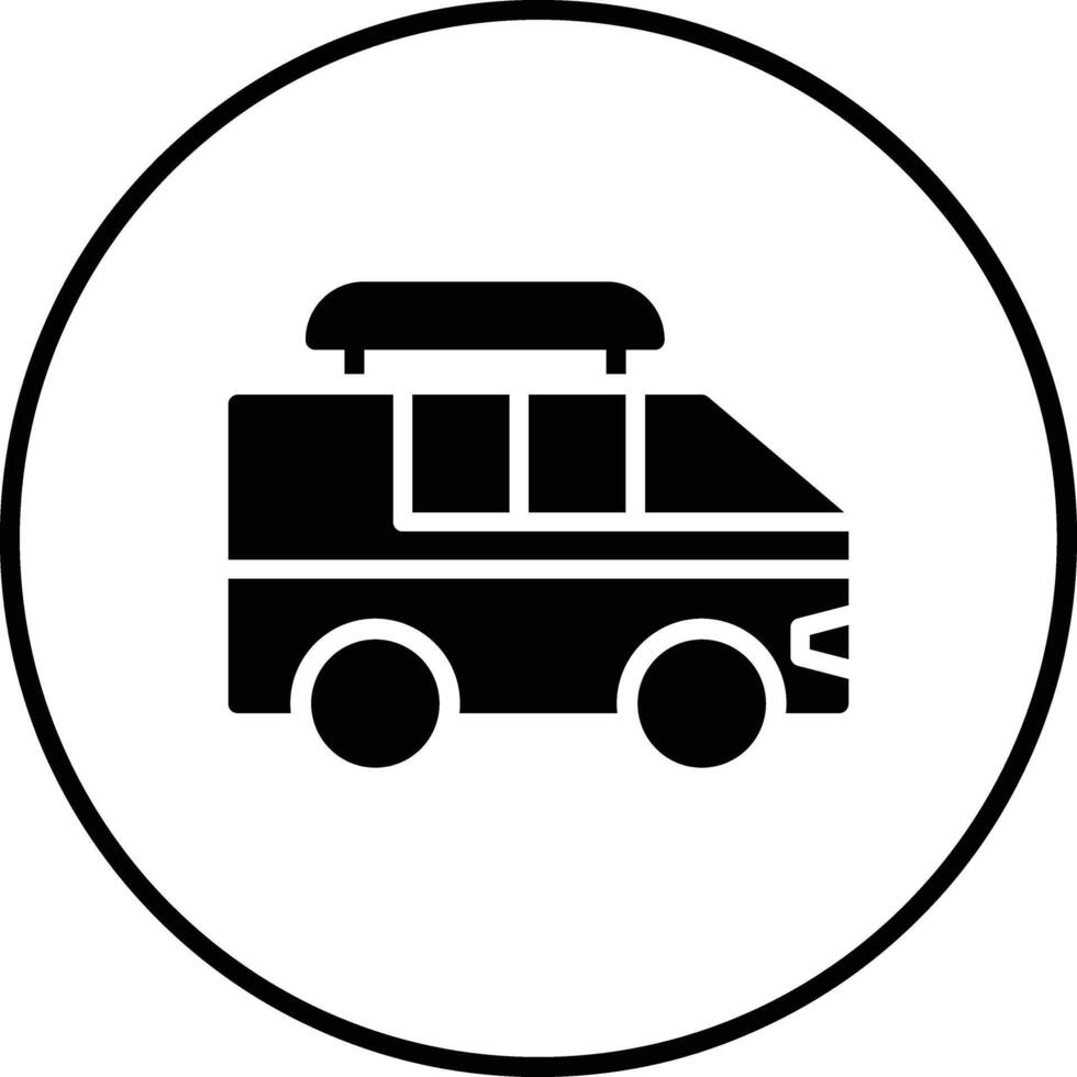 Surf Van Vector Icon