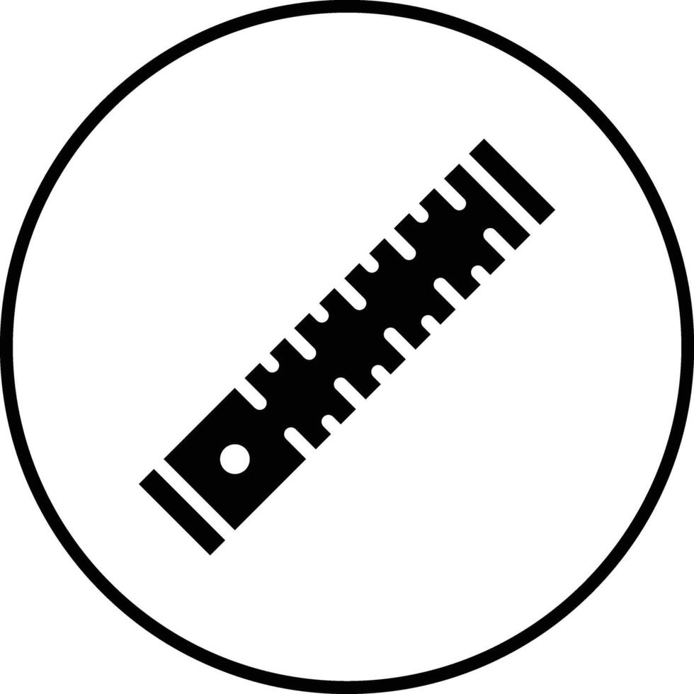 Ruler Vector Icon
