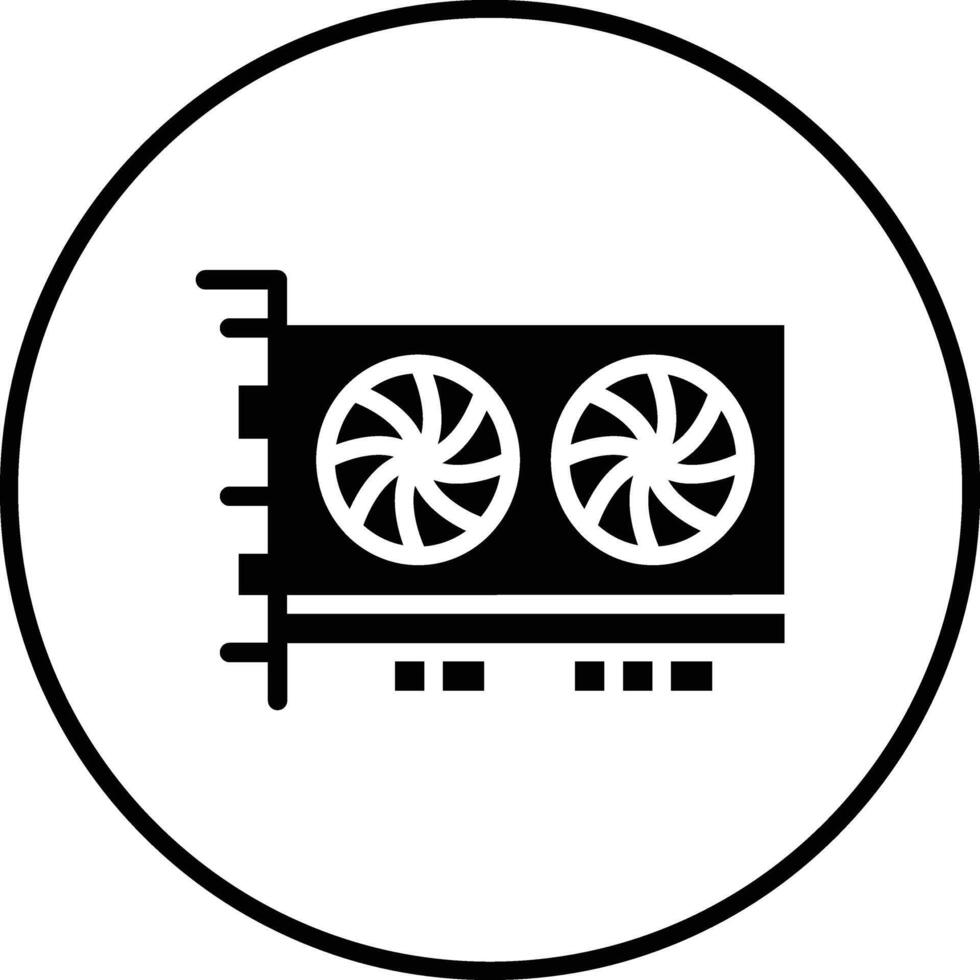 Graphics Card Vector Icon