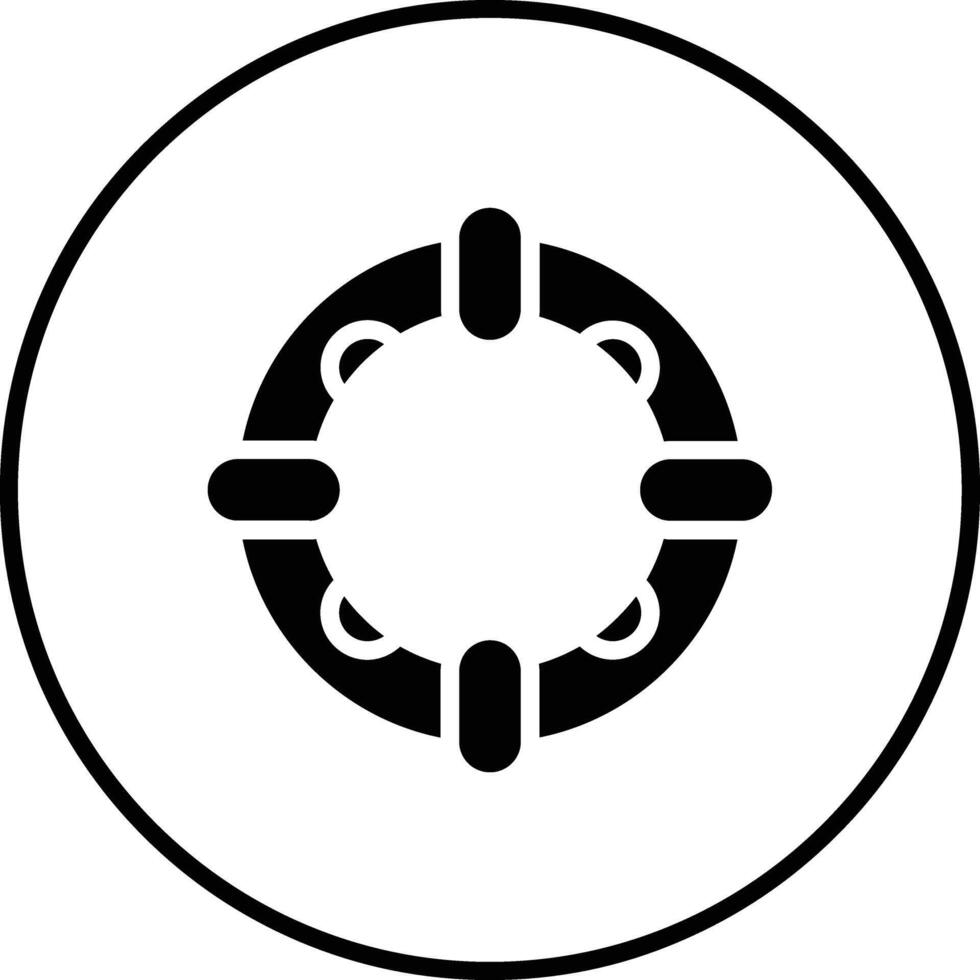 Rubber Ring Vector Icon