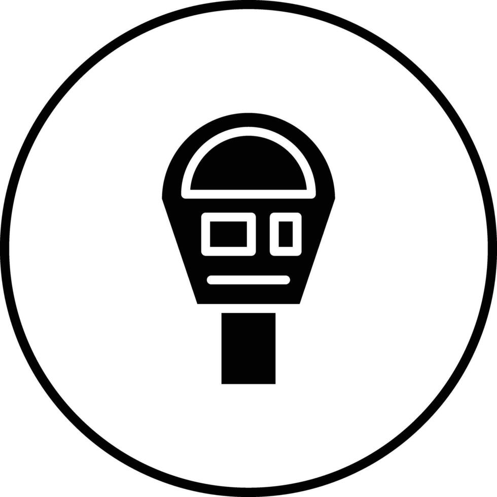 Parking Meter Vector Icon