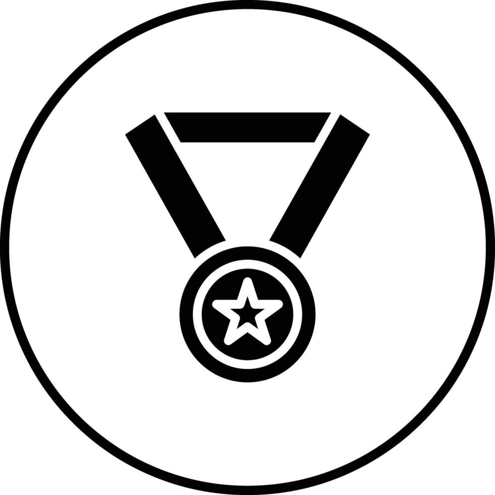 icono de vector de medalla