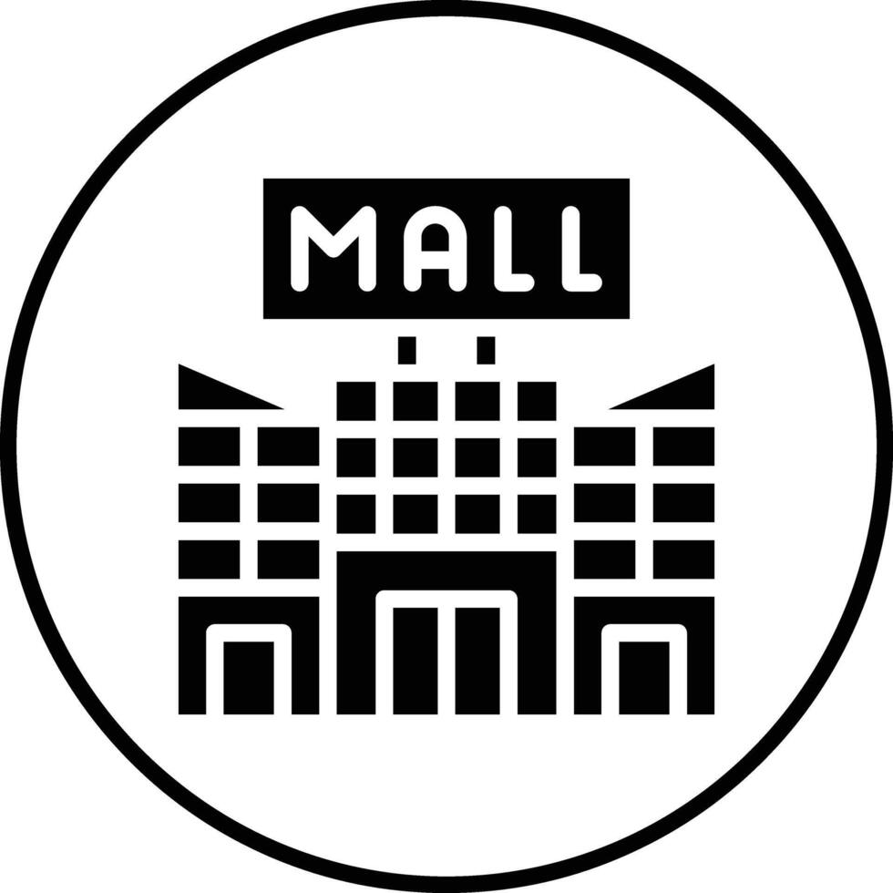 Shopping Mall Vector Icon