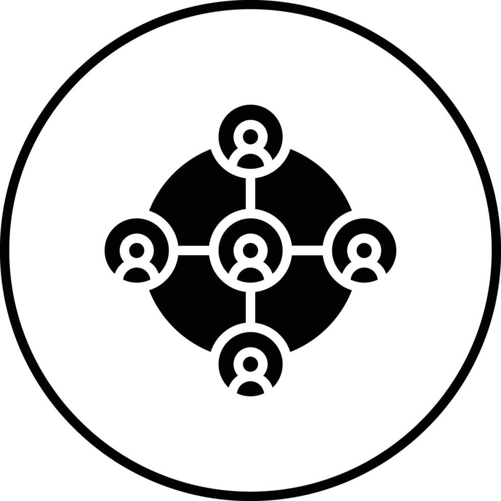 User Connection Vector Icon