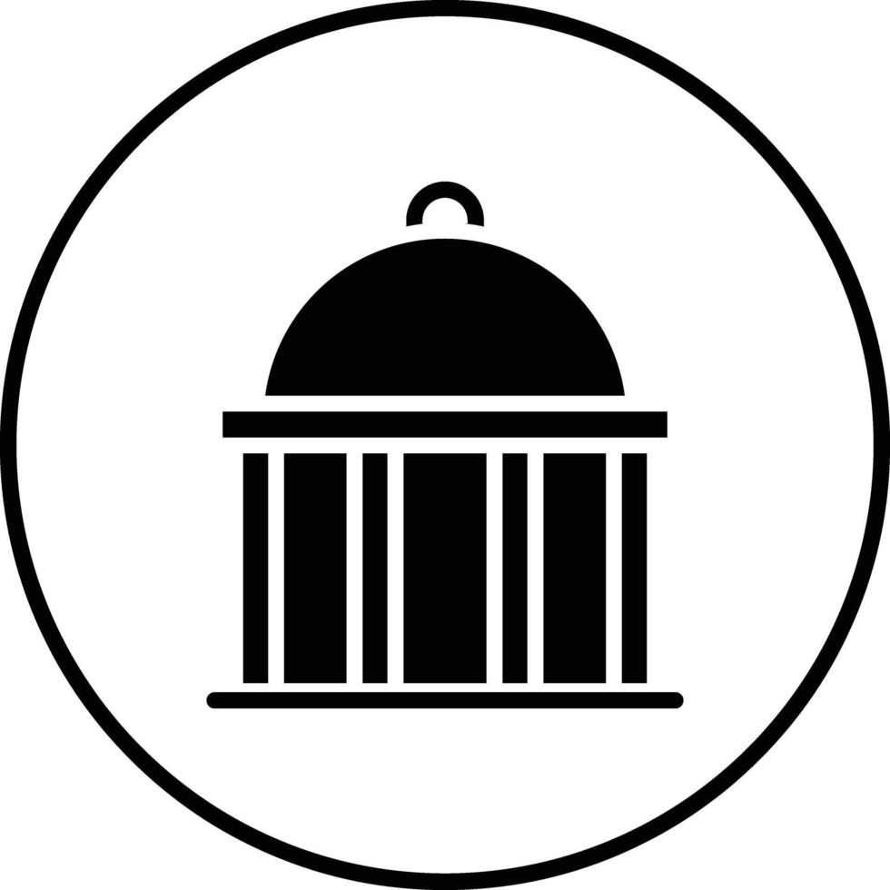 Government Building Vector Icon