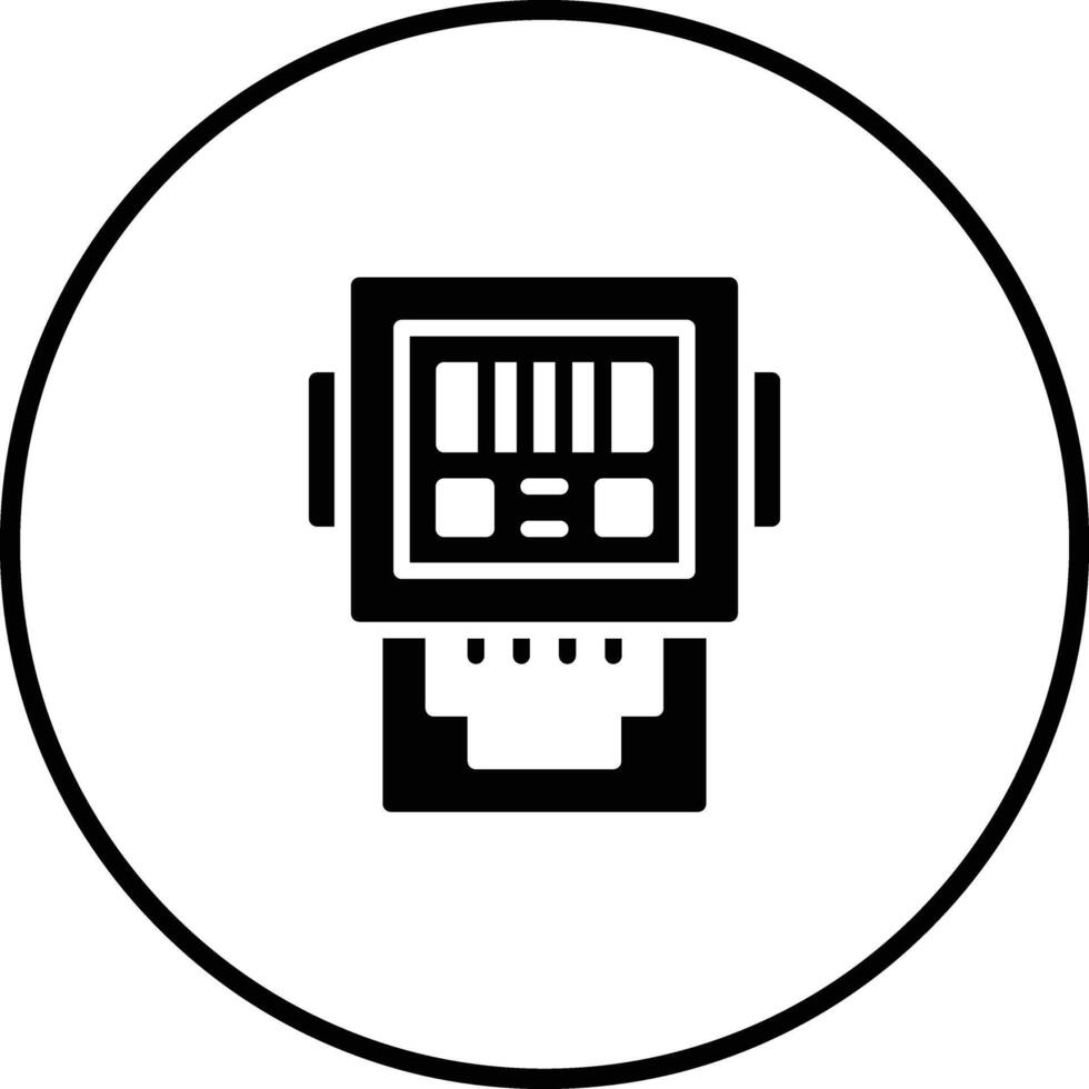 Electric Meter Vector Icon