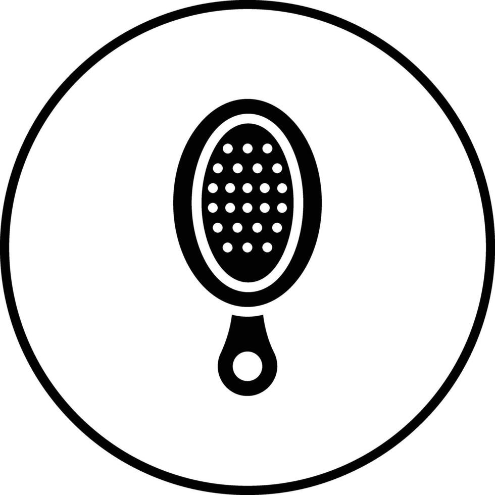 Hair Brush Vector Icon