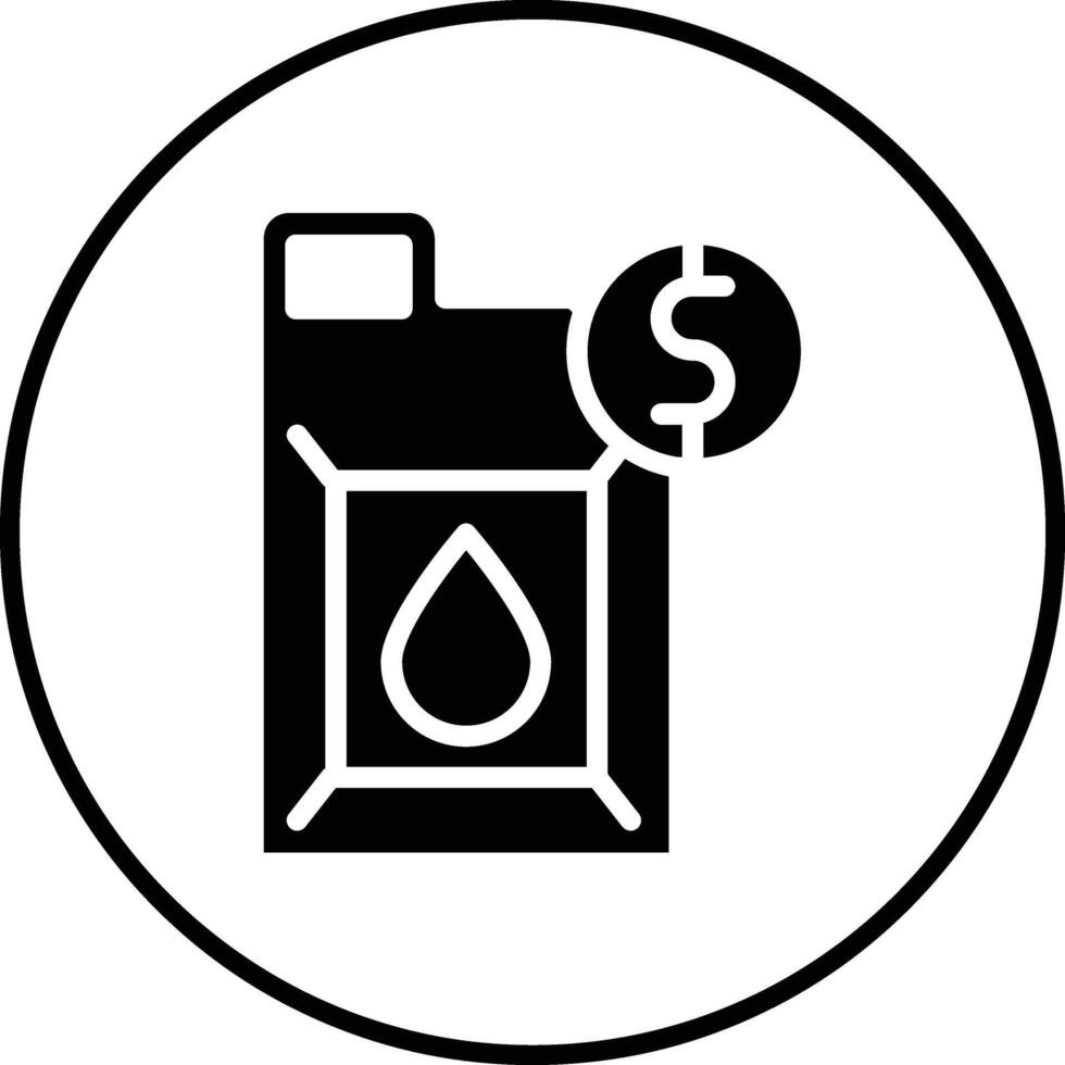 Oil Purchase Vector Icon
