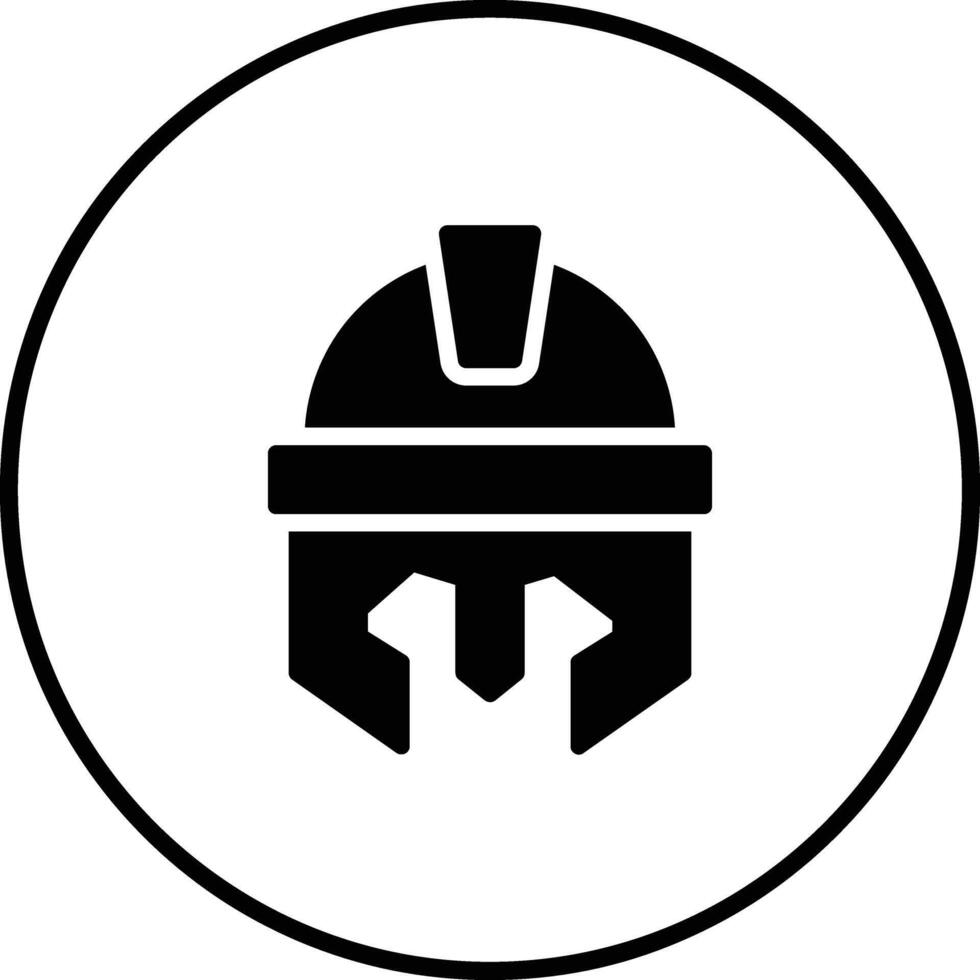 Roman Helmet Vector Icon