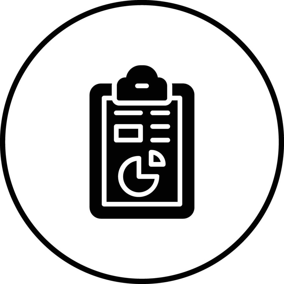 Lab Report Vector Icon