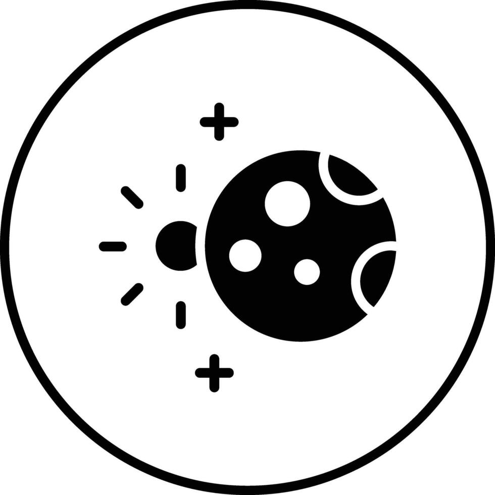 Lunar Eclipse Vector Icon